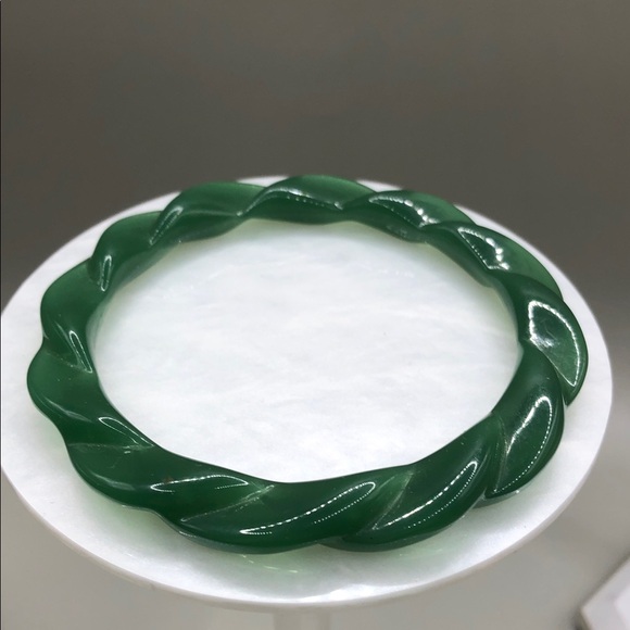 Bundle 10 vintage acrylic skinny slim bangle bracelets stack layer geometric + - Picture 7 of 15